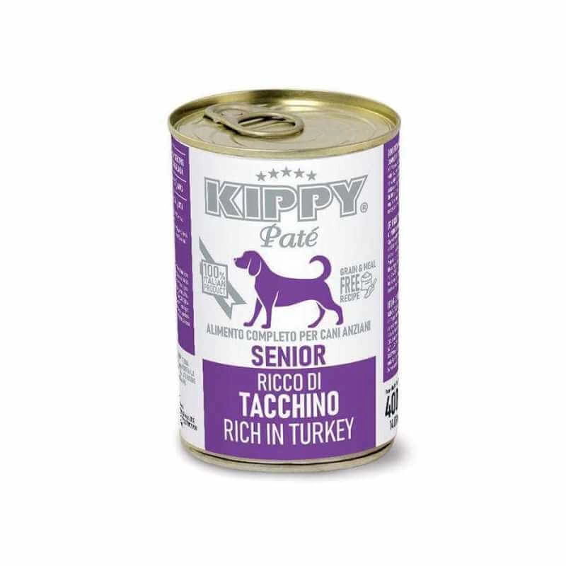 Boite Kippy Dog Dinde Senior 400 G
