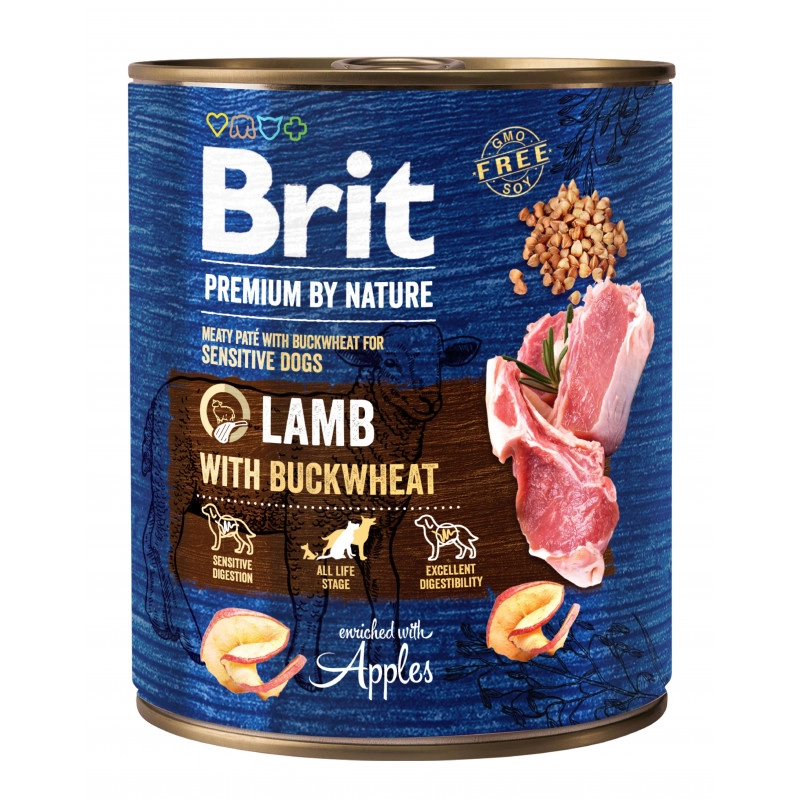 Brit Premium By Nature Au Agneau 800 G