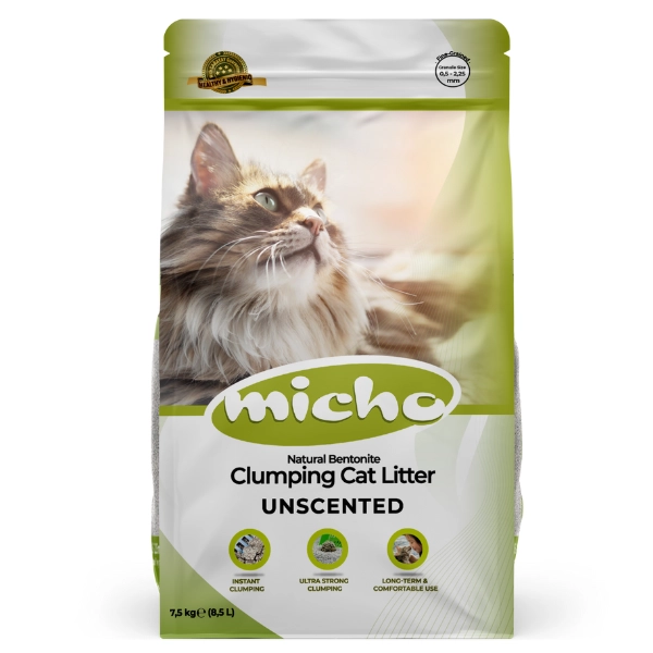 Saupoudrer De Bentonite Micho Pour Chats Sensibles 8,5 L