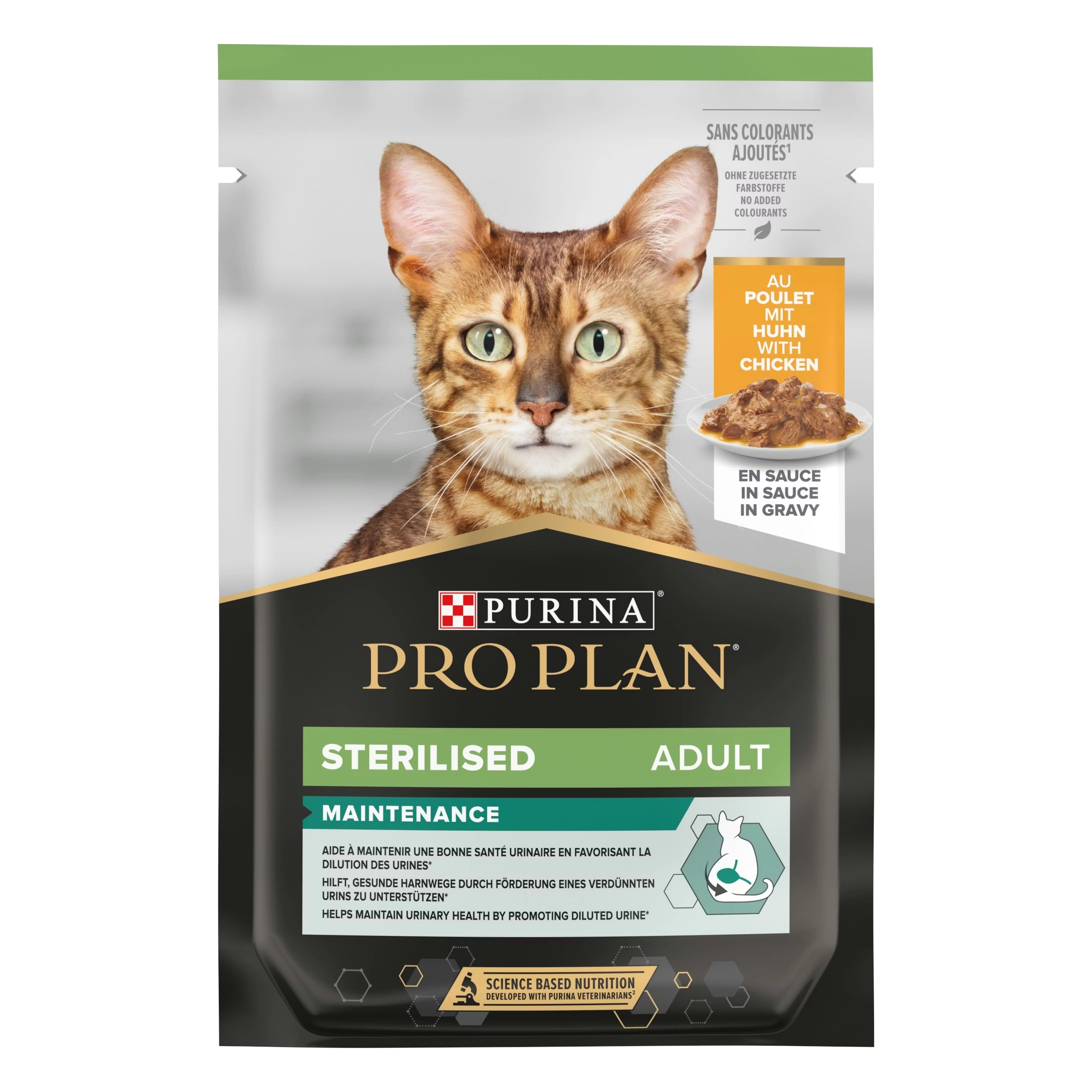 Purina ProPlan Cat Wet Adult Delicate Digestion Ocean Fish Aliment Humide En Sachet 10 × 85?g