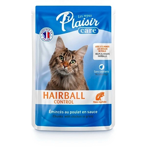 Plaisir Pochon Hairball Pour Chat 85?g