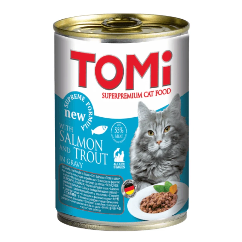 Tomi Boîte Bouchées Pour Chat & Chaton 400?g