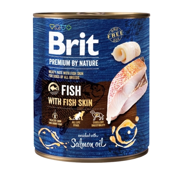 Brit Premium By Nature Au Poisson 800 G