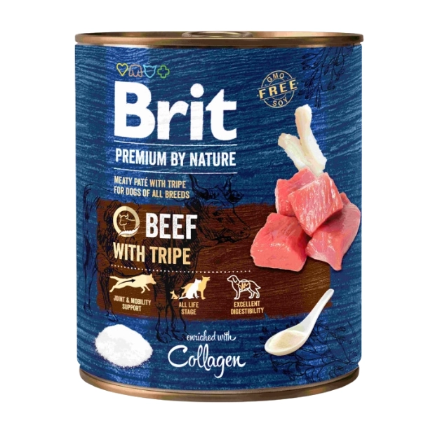 Brit Premium By Nature Au Boeuf 800 G