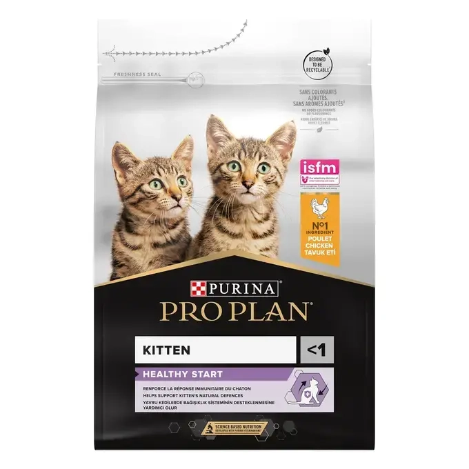 PURINA PRO PLAN Kitten Healthy Start Croquettes au Poulet