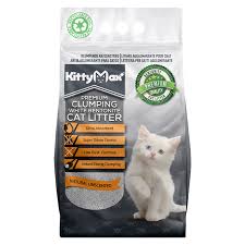 Kitty Max Premium Clumping White Bentonite Cat Litter 20 L